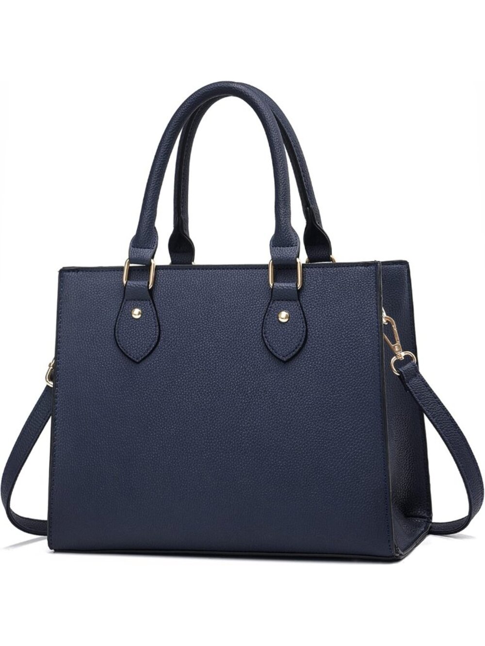 Stylish PU Leather Crossbody Tote Handbag for Women - Versatile Satchel